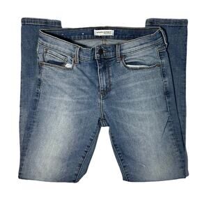 Banana Republic Woman's Medium Wash Skinny Jeans Size 28 Short